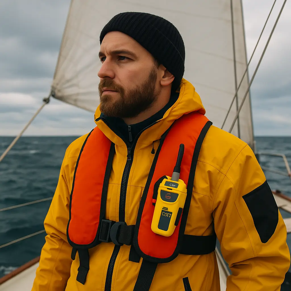 PLB Ocean Signal w użyciu na jachcie